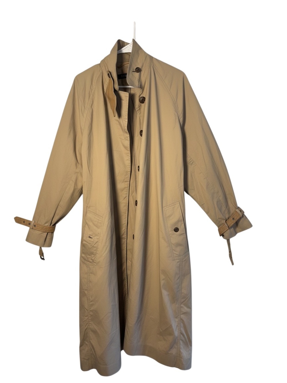 Ralph Lauren Tan Beige Trench Coat - Women's maxi Trench New W/O tags!